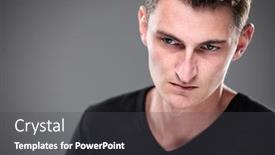  Presentation with uncertainty - Beautiful PPT theme featuring fear-anxiety-regret-uncertainty backdrop and a dark gray colored foreground