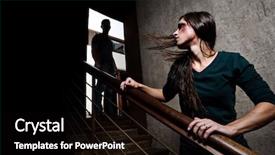  Presentation with domestic abuse - Cool new slides with fear of more violence backdrop and a black colored foreground