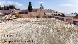  Presentation with ancient israel - Slide set consisting of feast-of-sukkot-in-ancient background and a mint green colored foreground