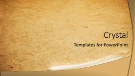  Presentation with feather pen ink - PPT theme consisting of feather on a background background and a yellow colored foreground