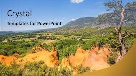  Presentation with natural skin products women - Audience pleasing presentation theme consisting of tree features - preserve natural dye production backdrop and a  colored foreground