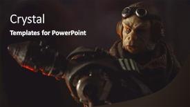  Presentation with star wars - PPT theme enhanced with feb-20-2021-scene background and a dark gray colored foreground