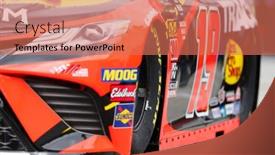  Presentation with florida beach - Colorful presentation design enhanced with february-09-2019-daytona-beach backdrop and a coral colored foreground