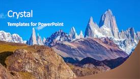  Presentation with rustic february birthday - Beautiful presentation design featuring february fitzroy mountains covered midday backdrop and a  colored foreground