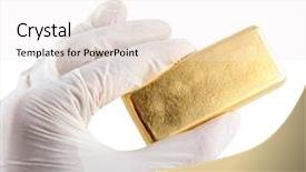  Presentation with zomato gold - Colorful theme enhanced with federal reserve - gold ingot real photo backdrop and a sky blue colored foreground