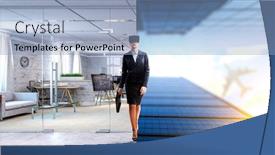  Presentation with mixed reality - Slides with feel-virtual-reality-mixed-media background and a light blue colored foreground