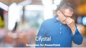  Presentation with arabic music arab man playing - Presentation theme with feeling fatigue and headache stress background and a teal colored foreground