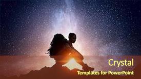  Presentation with unity - Amazing slide deck having feeling of unity with nature backdrop and a tawny brown colored foreground