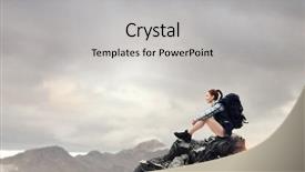  Presentation with unity - Cool new slides with feeling of unity with nature backdrop and a light gray colored foreground