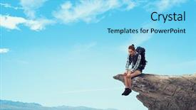  Presentation with unity - Cool new slides with feeling of unity with nature backdrop and a arctic colored foreground