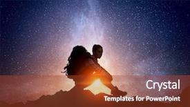  Presentation with unity - Slides enhanced with feeling of unity with nature background and a tawny brown colored foreground