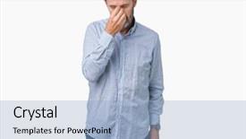  Presentation with elegant - PPT theme having feelings - handsome middle age elegant senior background and a light blue colored foreground