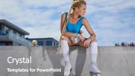  Presentation with young child brain development - Amazing PPT layouts having feet high socks and roller backdrop and a  colored foreground