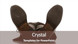  Presentation with positions of body - Presentation consisting of feet of a dead body background and a tawny brown colored foreground