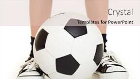  Presentation with sneakers - Cool new presentation design with feet-shod-in-sneakers backdrop and a lemonade colored foreground