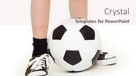  Presentation with sneakers - Cool new slides with feet-shod-in-sneakers backdrop and a lemonade colored foreground