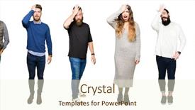  Presentation with people collage - Colorful presentation enhanced with fehler - collage of people over white backdrop and a cream colored foreground