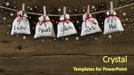  Presentation with power love - Presentation with text love power luck aim background and a tawny brown colored foreground