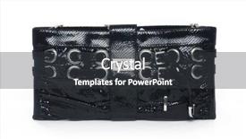  Presentation with bag - Theme featuring female bag isolated on white background and a  colored foreground