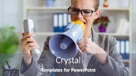  Presentation with accountant - Cool new presentation design with female businesswoman boss accountant working in the office backdrop and a gray colored foreground