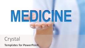  Presentation with unemployment unemployed hand cut word - Slides consisting of female doctor hand with word medicine background and a lemonade colored foreground