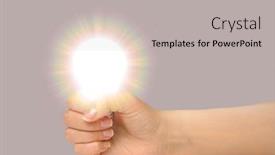  Presentation with shining light - 