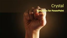  Presentation with dark - Cool new PPT layouts with female-hand-on-dark-background backdrop and a wine colored foreground