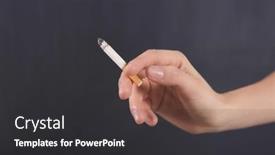  Presentation with cigarette - 