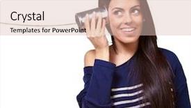  Presentation with female infertility - Cool new slides with friends talking listening - female holding a metal tin backdrop and a lemonade colored foreground