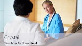  Presentation with female hospital patient - 
