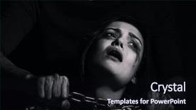  Presentation with violence woman - Colorful presentation design enhanced with female sex worker - young woman subjected to violence backdrop and a wine colored foreground