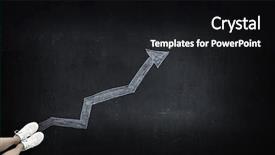  Presentation with sneakers - Beautiful slides featuring sneakers on the asphalt road backdrop and a black colored foreground