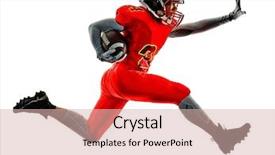  Presentation with african american teenager girl - Beautiful slide set featuring female sports - one african woman teenager girl backdrop and a soft green colored foreground