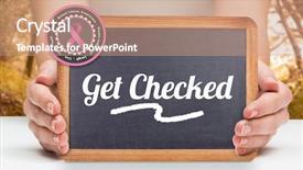  Presentation with females - PPT layouts consisting of hope orange ribbons - females hands showing black board background and a coral colored foreground