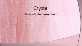  Presentation with feminine - Theme consisting of feminine pink fabric background background and a lemonade colored foreground