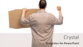  Presentation with human rights - Theme featuring feminism-and-human-rights-concept background and a coral colored foreground