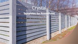  Presentation with privacy - Amazing theme having fence-built-from-wood-outdoor backdrop and a gray colored foreground