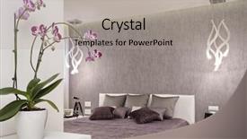  Presentation with luxury - Cool new slide deck with feng - luxury bedroom design backdrop and a light gray colored foreground