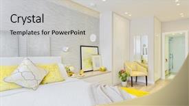  Presentation with bedroom modern - Theme having feng - modern luxury bedroom background and a light gray colored foreground