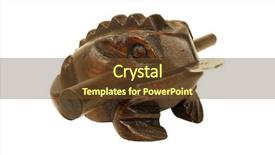  Presentation with feng shui - Theme featuring feng shui money frog rub background and a tawny brown colored foreground