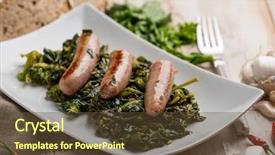  Presentation with close up fennel seed - Beautiful presentation design featuring fennel seed and hot chili backdrop and a tawny brown colored foreground