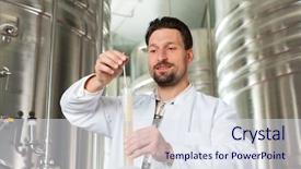  Presentation with fermented food - Audience pleasing PPT theme consisting of communication satellite orbiting planet earth backdrop and a wine colored foreground.