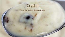  Presentation with fermented food - Colorful theme enhanced with fermented food - spoon of delicious low fat backdrop and a soft green colored foreground