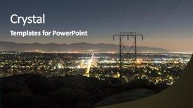  Presentation with mountain view california - Theme consisting of fernando valley the san gabriel background and a dark gray colored foreground