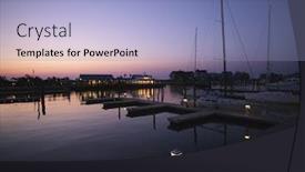  Presentation with north carolina - Slide set having ferry-boat-and-sail-boats background and a light blue colored foreground