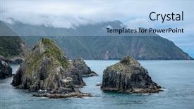  Presentation with new zealand - Slides with ferry cook bay new zealand background and a  colored foreground