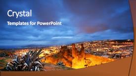  Presentation with fes - Slide set enhanced with fes el bali morocco background and a ocean colored foreground