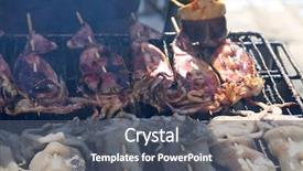  Presentation with lunar new year - Colorful slides enhanced with festival aka lunar new year backdrop and a ocean colored foreground