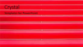  Presentation with red carpet - PPT theme consisting of festival cannes - red carpet background and a red colored foreground