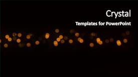  Presentation with festival - Presentation theme enhanced with festival light - bokeh background and a  colored foreground